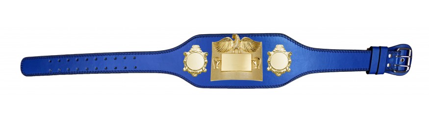 SMALL GOLD EAGLE CHAMPIONSHIP BELT - PLT299/G -4 COLOURS - BLACK, RED, BLUE, GREEN SMALL GOLD EAGLE CHAMPIONSHIP BELT - PLT299/G -4 COLOURS - BLACK, RED, BLUE, GREEN